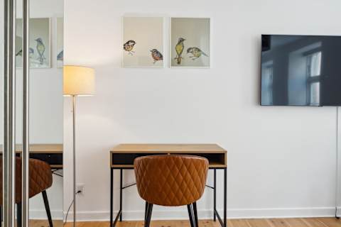 A calm and comfortable spot perfect for working in peace — ideal for focused mornings, remote work or planning your day in a quiet and inspiring setting