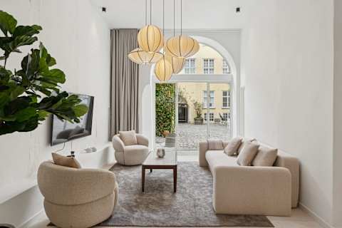High End Living Room Danish Design
