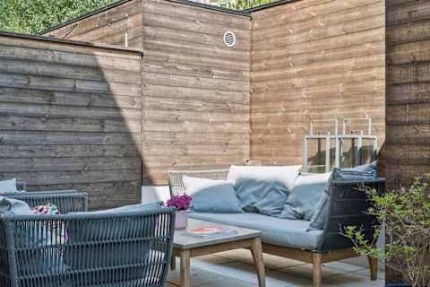 Your cozy terrace — the perfect spot to relax and unwind ☕🌿