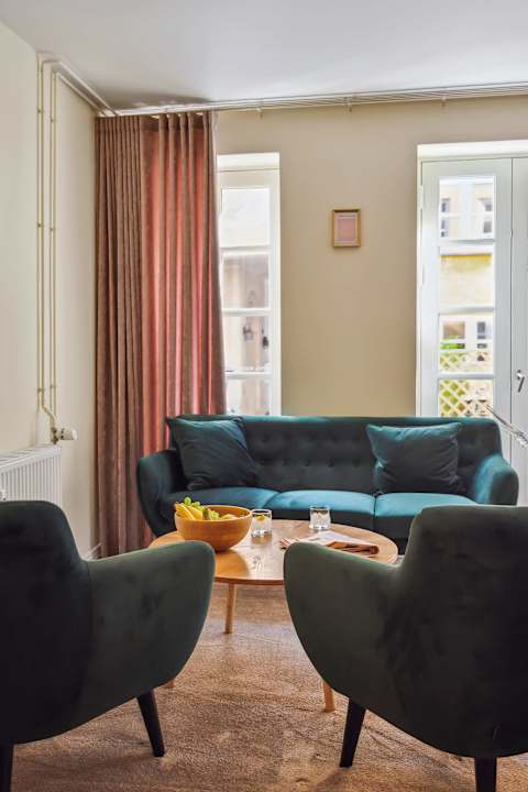 High End Danish Design Living Room