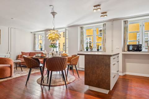 High End Living Room / Kitchen Danish Design