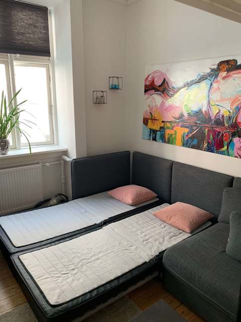 Double sofa bed very comfortable