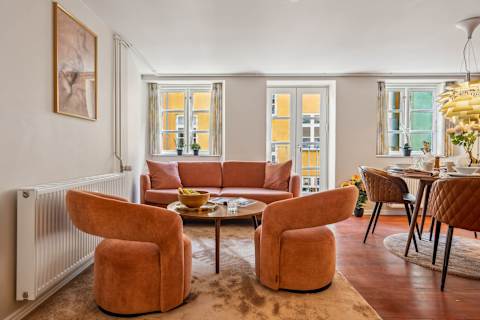 High End Living Room Danish Design